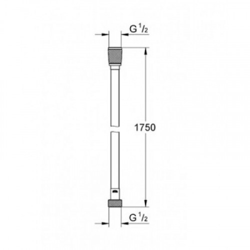 Душевой шланг Grohe Silverflex 28388000