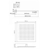 Душевая система WasserKRAFT A16162 черный
