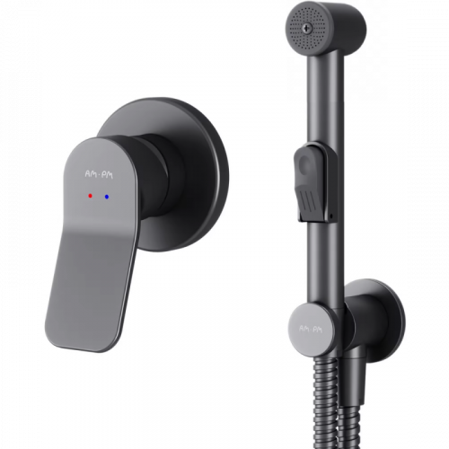 Гигиенический душ Am.Pm X-Joy F40H85A22 со смесителем черный