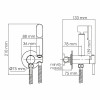 Гигиенический душ WasserKRAFT A70538 белый матовый