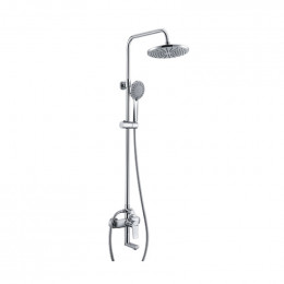 A16601 Душевая система со смесителем WasserKRAFT для ванны, 85/120 x 53,5 см