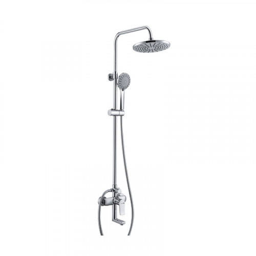 A16601 Душевая система со смесителем WasserKRAFT для ванны, 85/120 x 53,5 см