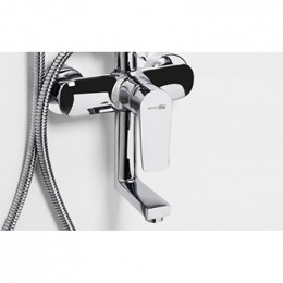 A16601 Душевая система со смесителем WasserKRAFT для ванны, 85/120 x 53,5 см