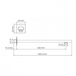 Душевая система WasserKRAFT Naab A8651.090.118 Хром