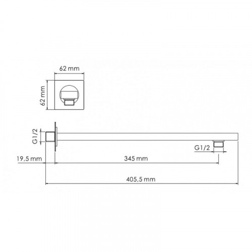 Душевая система WasserKRAFT Naab A8651.090.118 Хром