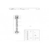 Душевой шланг Bravat P7234CP-1-RUS