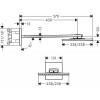 Верхний душ Hansgrohe Axor ShowerSolutions 35310000 хром