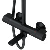 Душевая система Am.Pm X-Joy F0785A522 с термостатом черный матовый