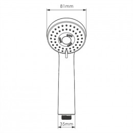 WasserKRAFT A120 Лейка 3-функциональная 9062547
