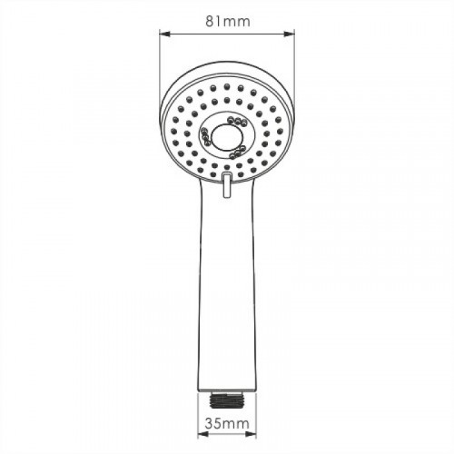 WasserKRAFT A120 Лейка 3-функциональная 9062547