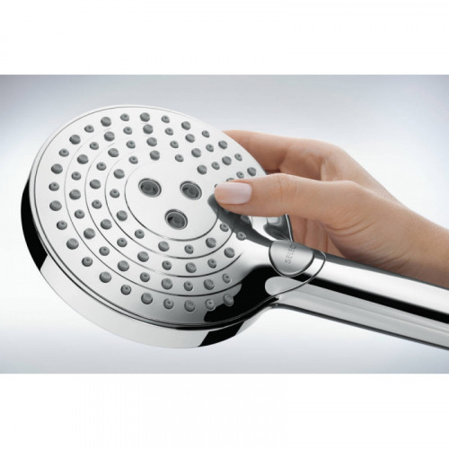 Душевая система Hansgrohe Raindance Select S 240 PowderRain 1jet Showerpipe 27633670, черный матовый