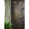 Душевая система Hansgrohe Raindance Select S 240 PowderRain 1jet Showerpipe 27633670, черный матовый