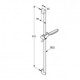 Душевой гарнитур Kludi Freshline 6794005-00 хром