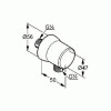 Шланговое подсоединение Kludi Balance арт. 5206105-00, 1/2"-1/2"