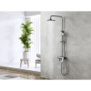 Душевая система Lemark Bronx LM3762GM графит