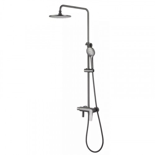 Душевая система Lemark Bronx LM3762GM графит