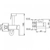 Гигиенический душ со смесителем Frap F7506-6