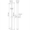WasserKRAFT A123 Стойка для душа