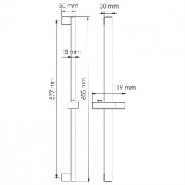 WasserKRAFT A123 Стойка для душа