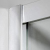 Душевой уголок DTO HC 120 Chrome 120х120 прозрачное/хром