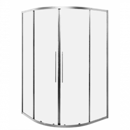 Душевой уголок DTO HC 120 Chrome 120х120 прозрачное/хром