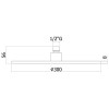 Верхний душ Paffoni Master King 30 ZSOF079NKN (255334)