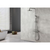 Душевая система Lemark Bronx LM3770GM с термостатом графит