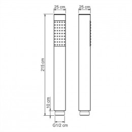 WasserKRAFT A106 Лейка 1-функциональная 9062501