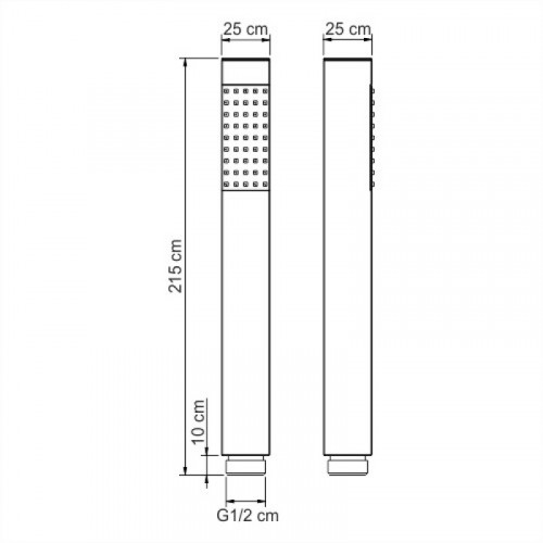 WasserKRAFT A106 Лейка 1-функциональная 9062501