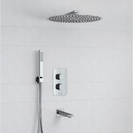 Душевой комплект WasserKRAFT A178644 Thermo с термостатом Хром