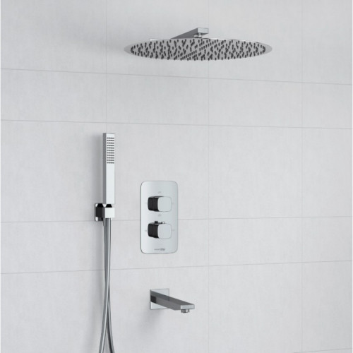 Душевой комплект WasserKRAFT A178644 Thermo с термостатом Хром