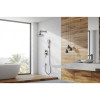Встраиваемая душевая система Lemark Bronx LM3729GM графит