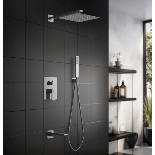 Душевая система Aquatek Лира AQ1473CR хром
