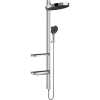 Душевая стойка Hansgrohe Rainfinity 26842000 Showerpipe 360 1jet, хром
