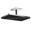 Верхний душ Hansgrohe Rainmaker Select 460 24004400, 466 x 300 мм, 2 режима струи, с держателем, белый/хром