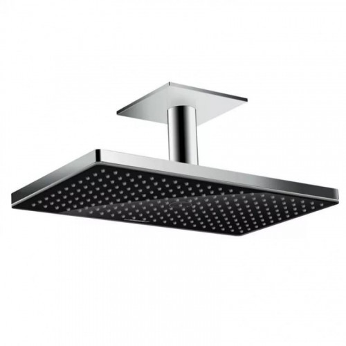 Верхний душ Hansgrohe Rainmaker Select 460 24004400, 466 x 300 мм, 2 режима струи, с держателем, белый/хром