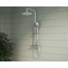 Душевая система VitrA Aquaheat RH3 Rain L A47201EXP хром