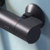 Душевая система Am.Pm X-Joy F0785A422 с термостатом черный матовый