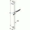 Душевой гарнитур Kludi Fizz 3S 6774091-00