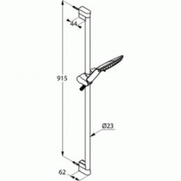 Душевой гарнитур Kludi Fizz 3S 6774091-00