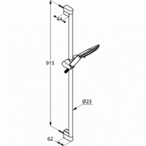 Душевой гарнитур Kludi Fizz 3S 6774091-00