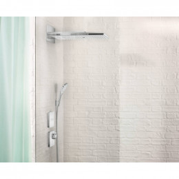 Шланговое подсоединение Hansgrohe Fixfit Square 26455700, белый матовый