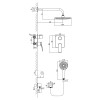 Встраиваемая душевая система Lemark Bronx LM3729BL черный матовый