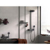 Душевая лейка Hansgrohe Pulsify Select 24120670 черный матовый