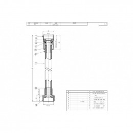 Душевой шланг Bravat P7231N-1-RUS