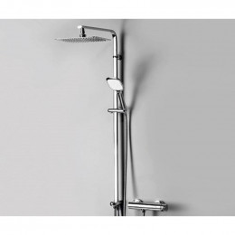 Душевая система WasserKRAFT A042, верхний душ 300*200 мм, хром