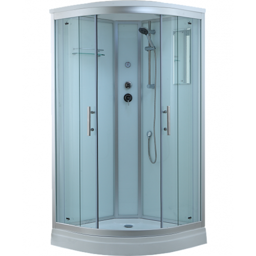 Timo Душевая кабина Standart Т-6609 Silver