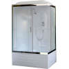 Royal Bath Душевая кабина RB 8100BP1-M-CH левая