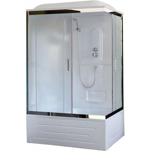 Royal Bath Душевая кабина RB 8100BP1-M-CH левая