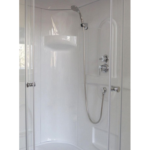 Royal Bath Душевая кабина RB 8100BP1-M-CH левая
